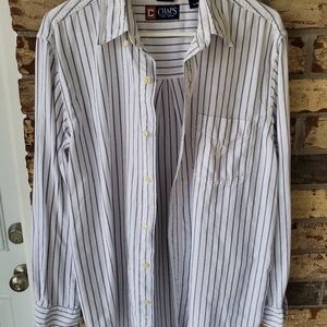 Chaps oversized button down